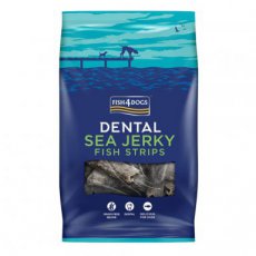 Fish4Dogs Dental Sea Jerky Fish Strips 100g